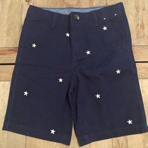 Gymboree Boys Navy Star Print Shorts Size 7